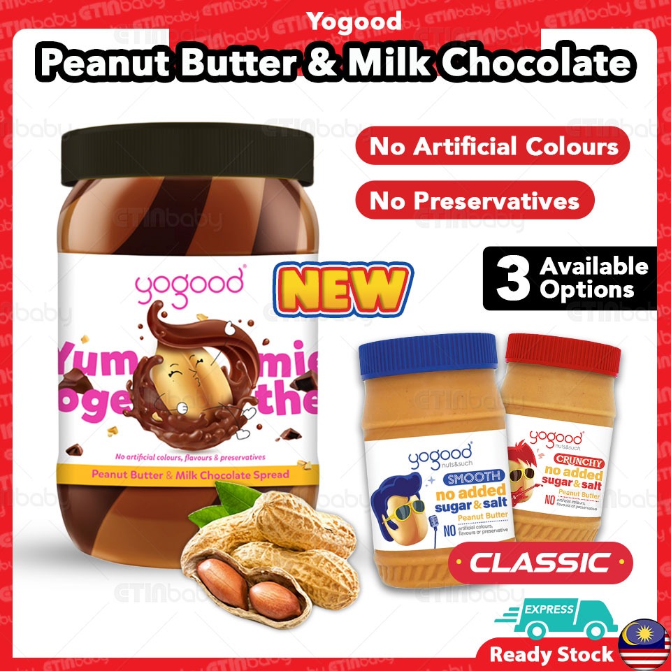 YOGOOD Peanut Butter [HALAL] Jam Kacang Steffi's Crunchy / Smooth