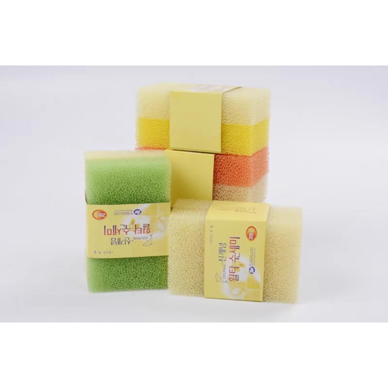 Korean Imitation Loofah Dishwashing Sponge (1 set 2pcs) Shopee Malaysia