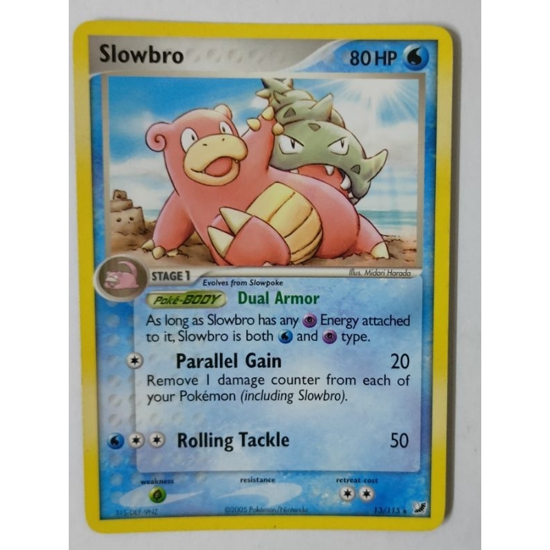 Slowbro 13/115 Rare Theme Deck Exclusive (Pokemon Theme Deck
