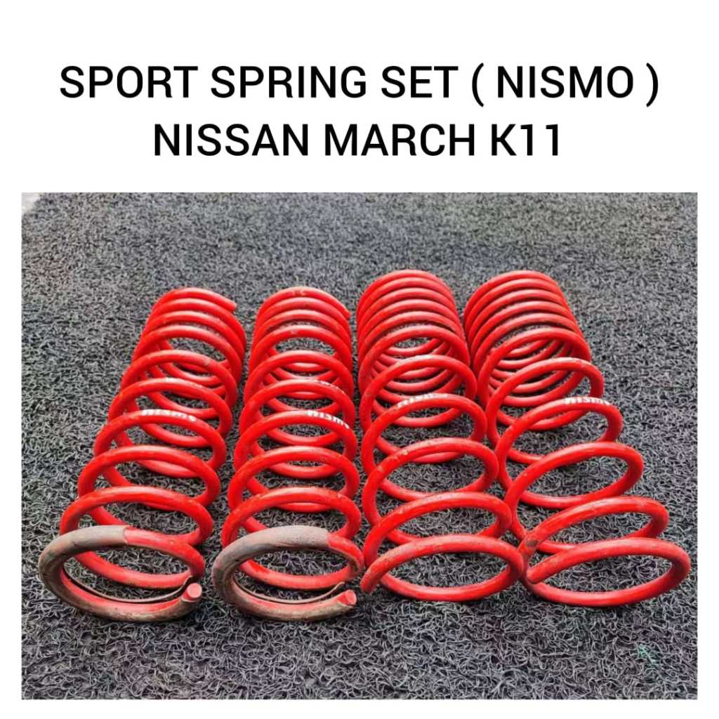 Sport Spring Set ( NISMO ) Nissan March K11 / Shock & Strut Suspension