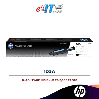 HP 103A Toner Cartridge (Black) ( W1103A )