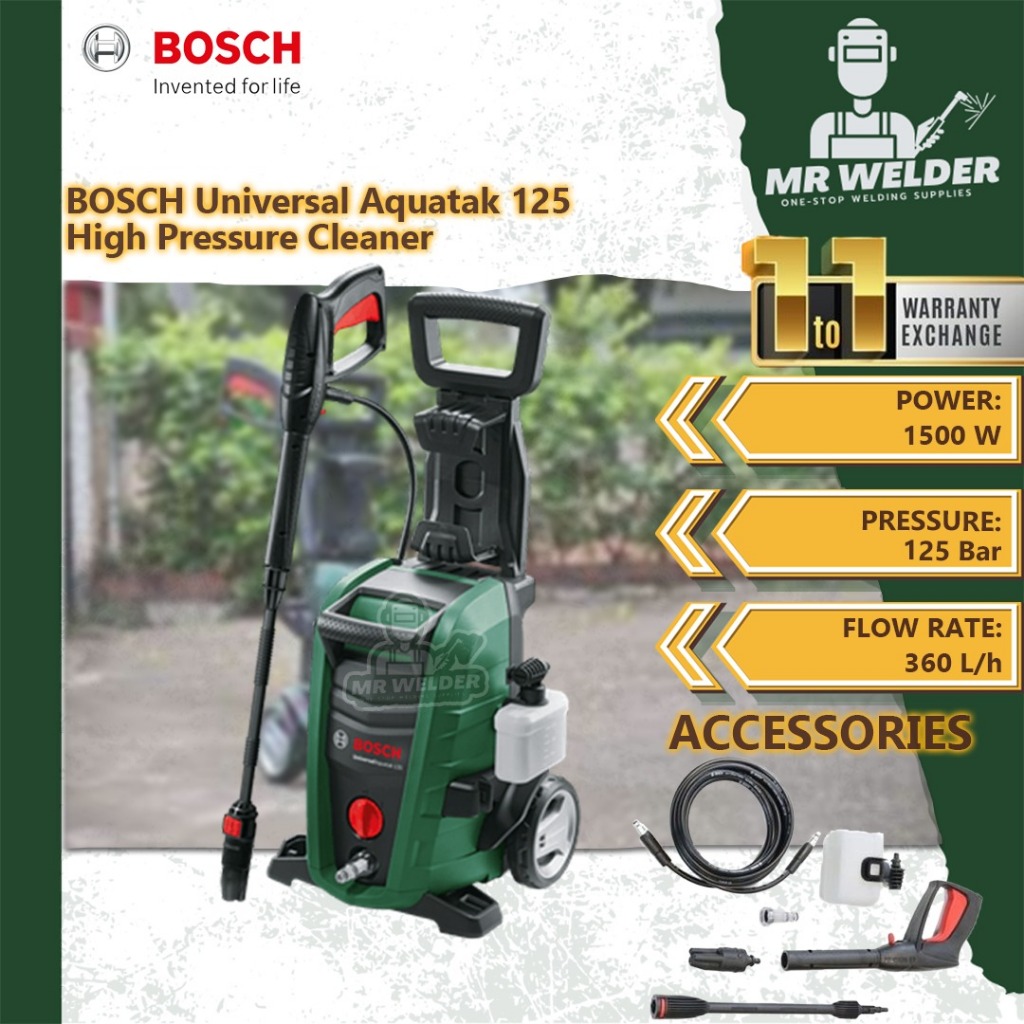 Bosch High Pressure Cleaner AQUATAK 125 Waterjet Water Jet | BOSCH ...