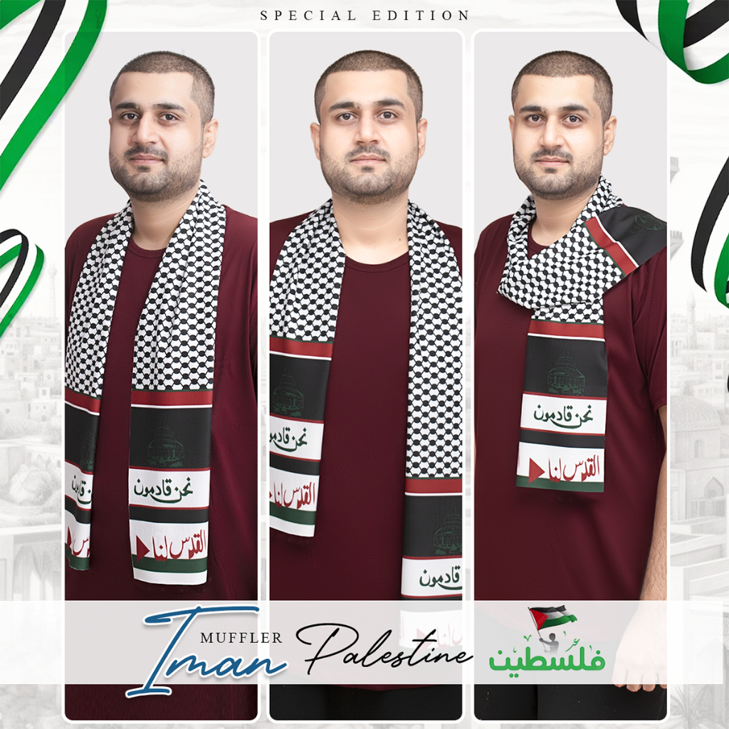 Palestine Series Arrival Mafla Palestin Berkualiti Muffler Scarf