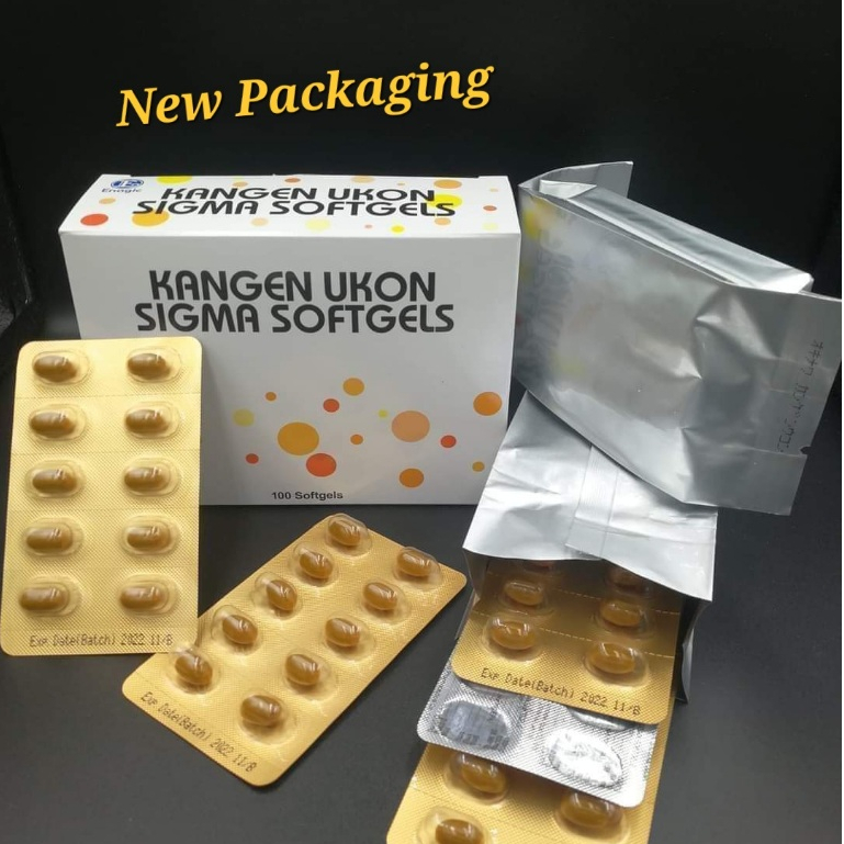 Kangen Ukon Organic Wild Turmeric (100 softgels) 100 original with