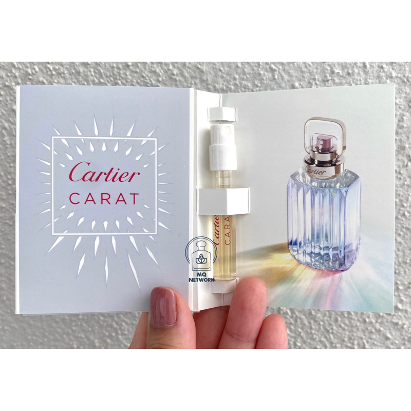 Sample Vials Cartier Carat EDP 1.5ml Shopee Malaysia