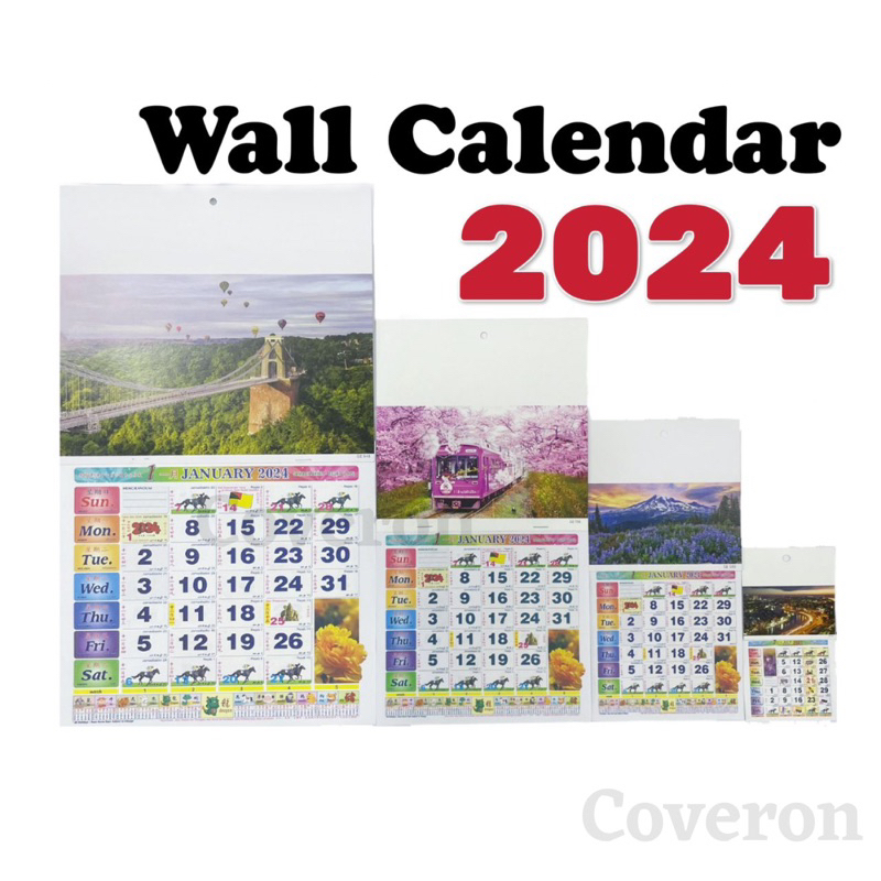 Wall Calendar 2025 / Kalendar Dinding 2025 / Horse Calendar / Kalendar