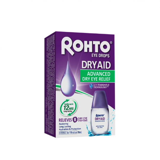 ROHTO ADVANCED DRY AID EYE DROPS 10ML | Shopee Malaysia
