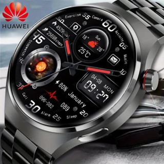 New GPS smartwatch For Huawei GT4 Pro 1.53 inch Full touch screen Heart  rate BT Call NFC IP68 Waterproof Women Smart Watch 4 Pro