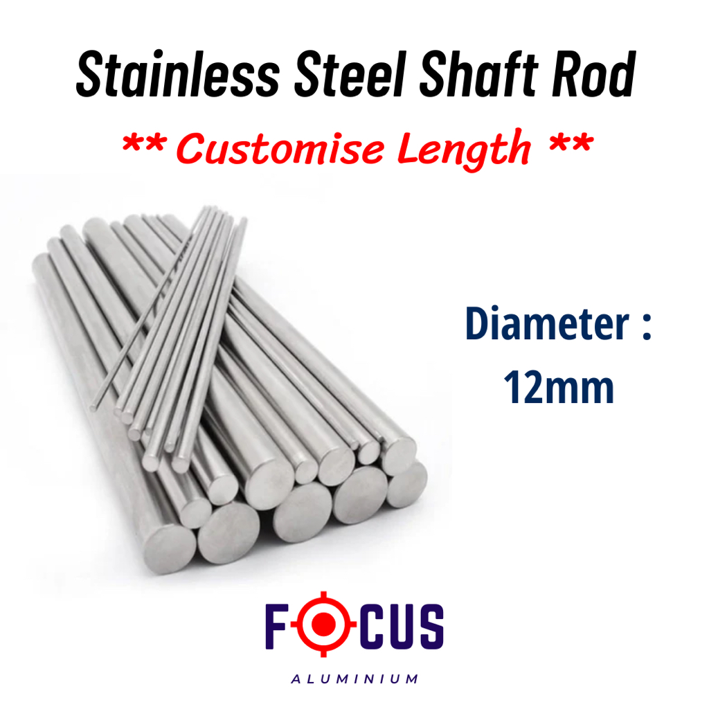 Custom Length Linear Bearing Shaft, Lead Screw, Aluminium Rod
