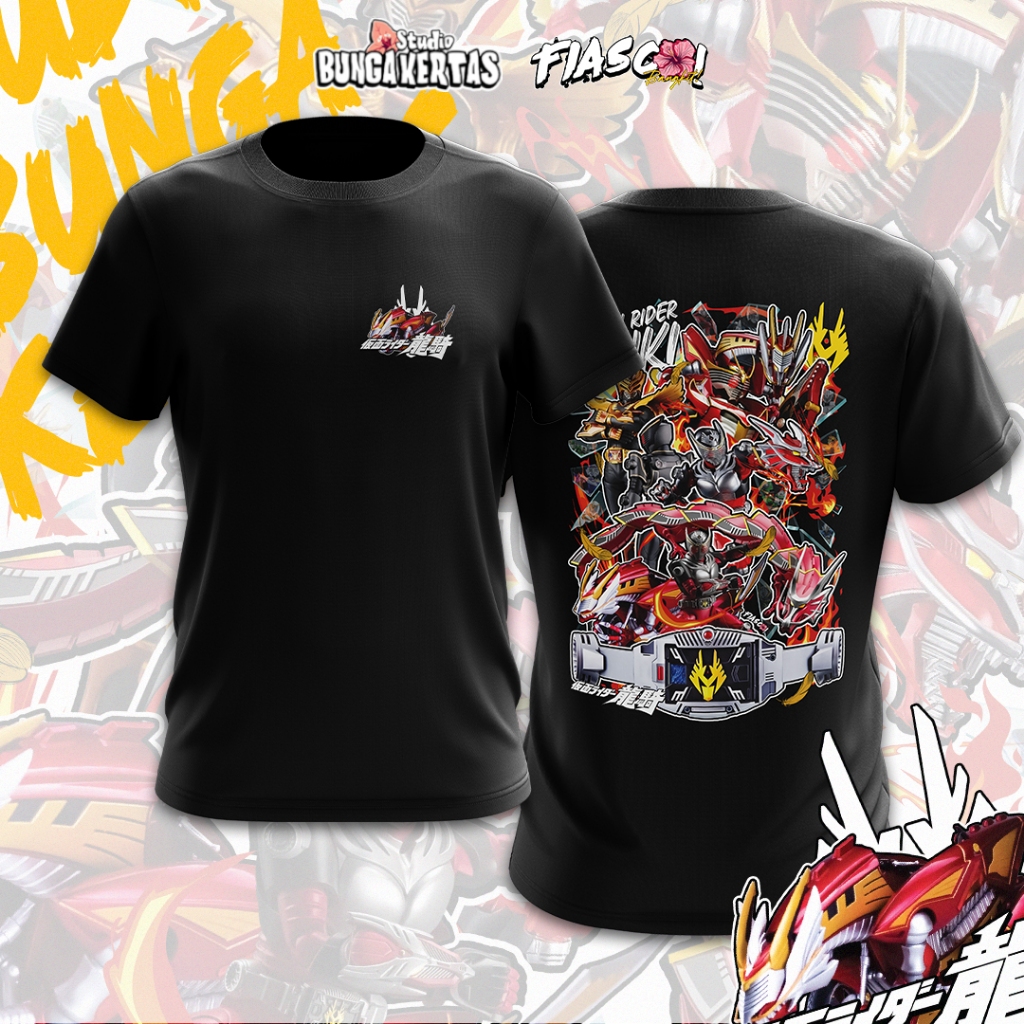 Baju Kamen Rider Ryukie Cotton S-5XL Unisex Viral | Shopee Malaysia