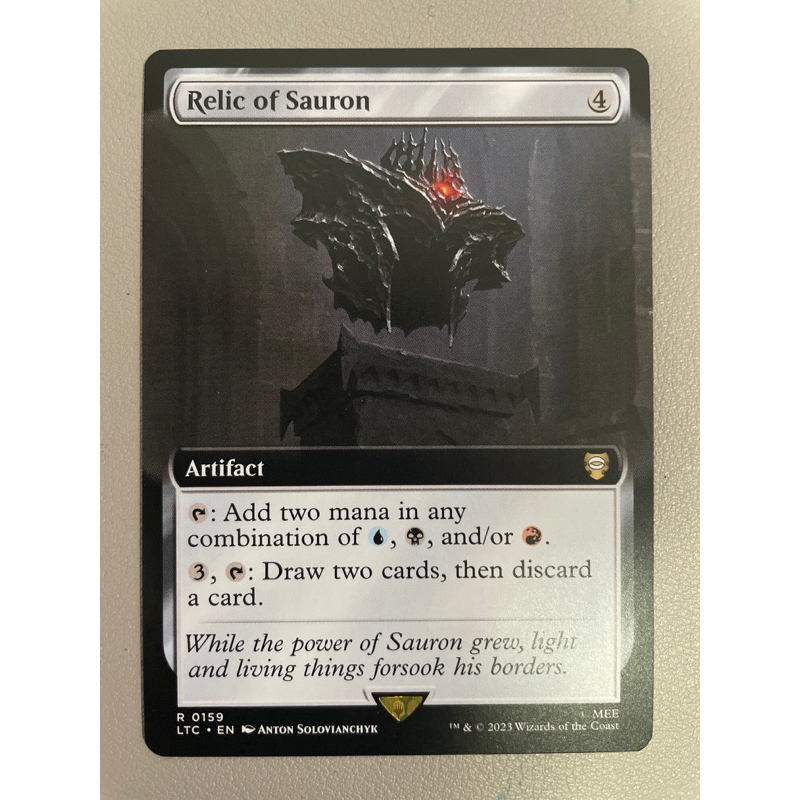 Sauron, the Dark Lord · The Lord of the Rings: Tales of Middle-earth (LTR) #329 · Magic: The Gathering Search