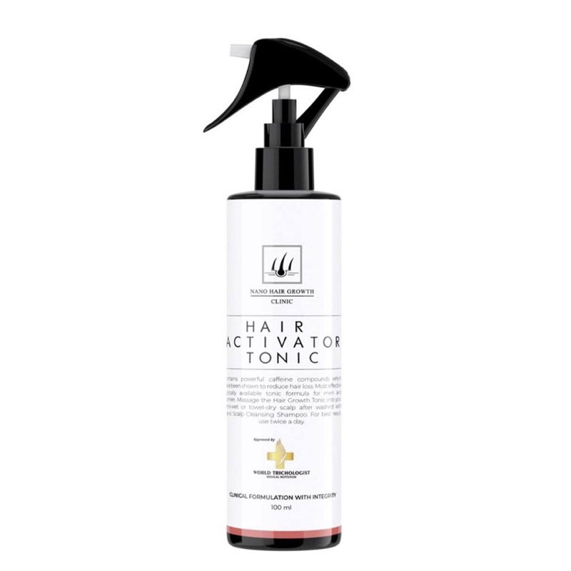 Nano Hair Growth Clinic 100ml Hair Activator Tonic For Hair Growth