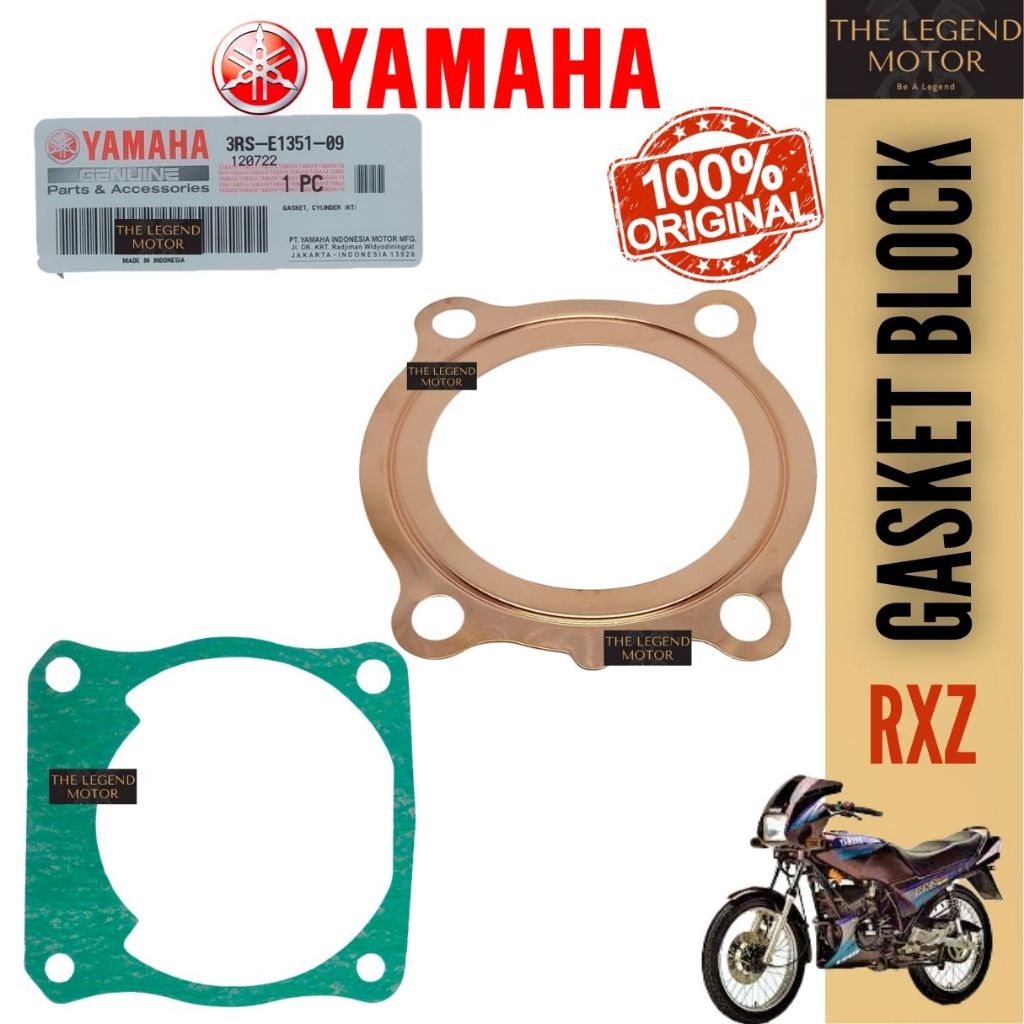 RXZ Gasket Head Copper Tembaga Cylinder Block Blok Gaskit 3RSE135100