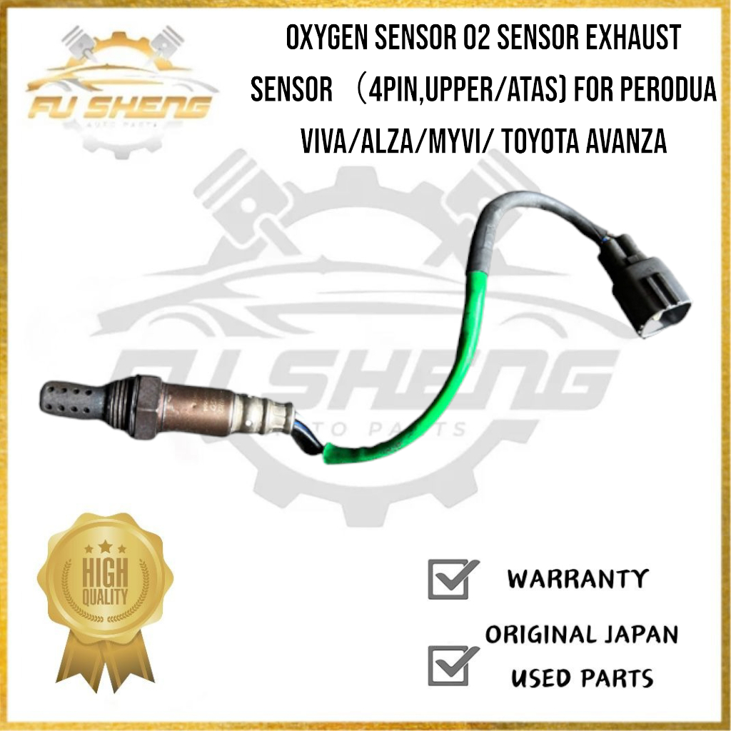 OXYGEN SENSOR/O2 SENSOR/EXHAUST SENSOR (4PIN, ATAS) PERODUA MYVI/ALZA