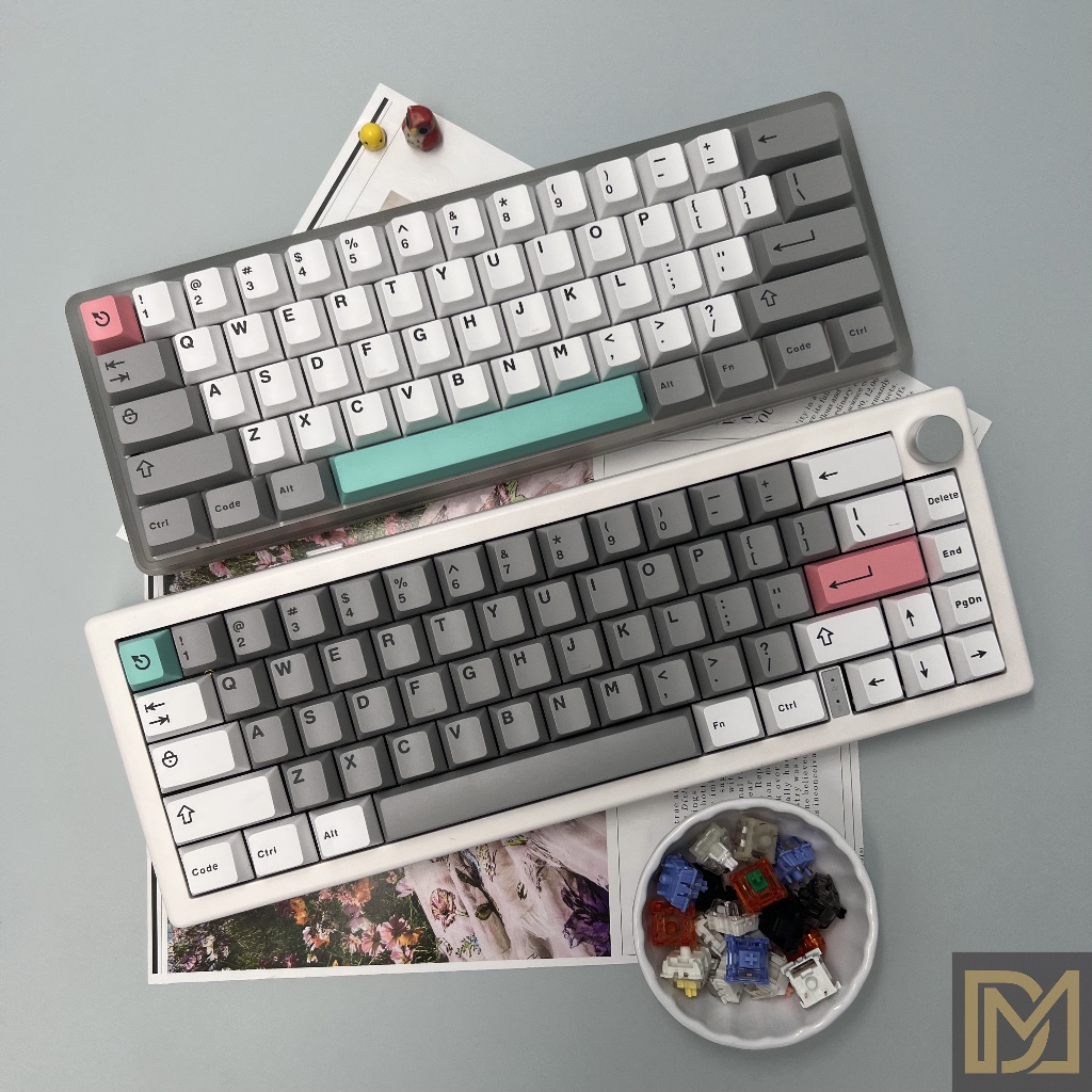 [LOCAL STOCK] Modern Dolch Light Keycap ABS Double Shot Cherry Keycaps