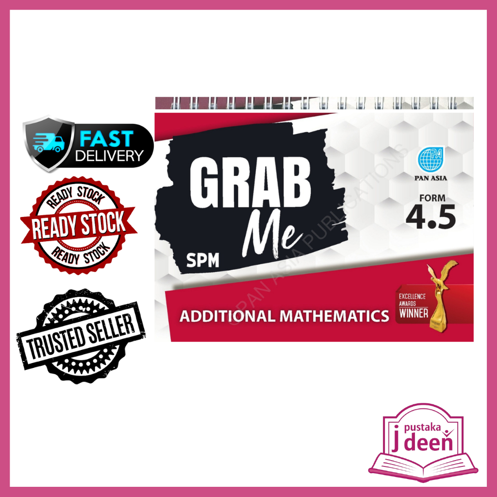 JDEEN BUKU RUJUKAN SPM ADDITIONAL MATHEMATICS-GRAB ME | Shopee Malaysia