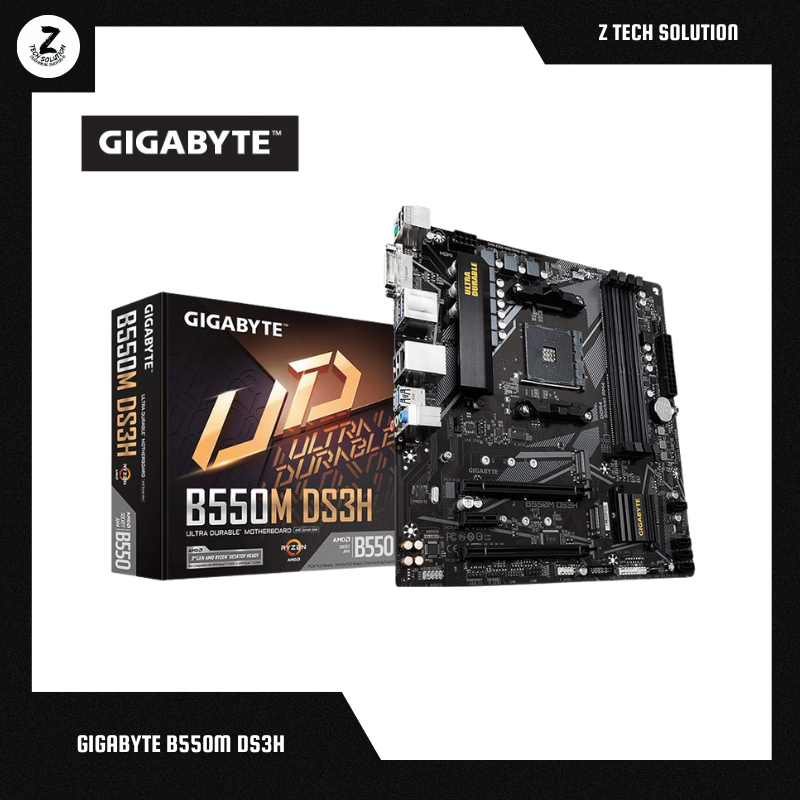 Gigabyte A520M DS3H V2 moederbord