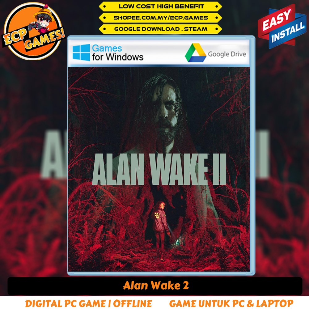 Alan Wake 2 / PC / Game / Offline / Digital Download / Dlc / Ecpgames ...