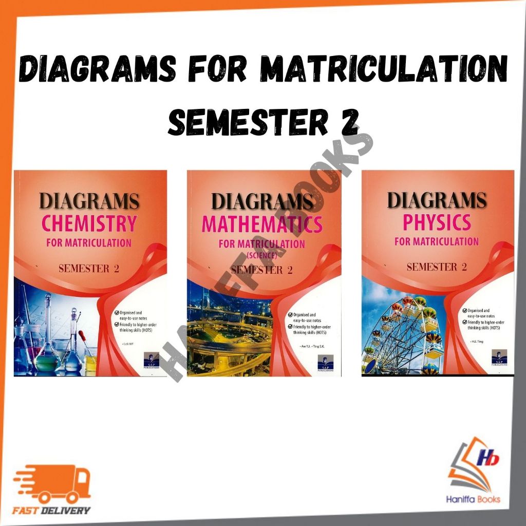 SAP : DIAGRAMS FOR MATRICULATION SEMESTER 2 | Shopee Malaysia