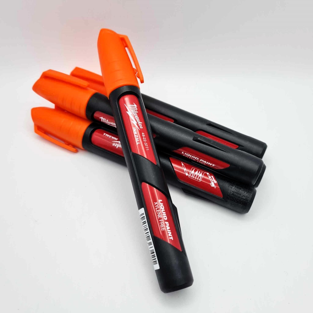 MILWAUKEE INKZALL Xylene Free Liquid Paint Markers, Selling Per Piece