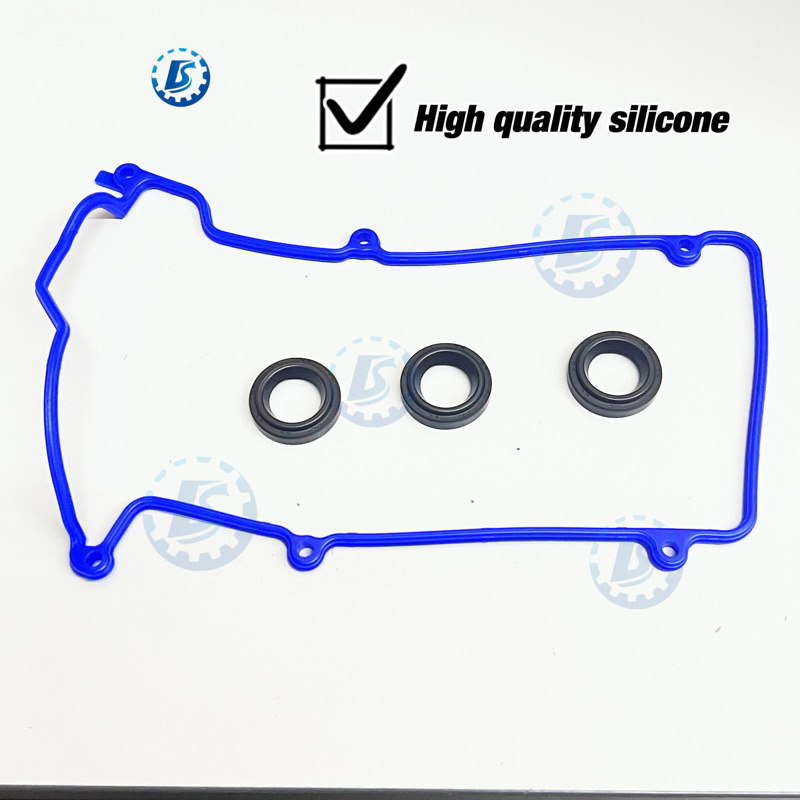 100 Silicone Perodua Kelisa Kenari Valve Cover Gasket With Plug Seal