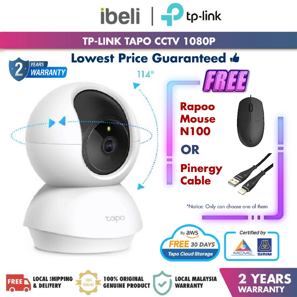 Security Camera Tapo C100 C200 Tp Link Tapo SoulBay 9V Power