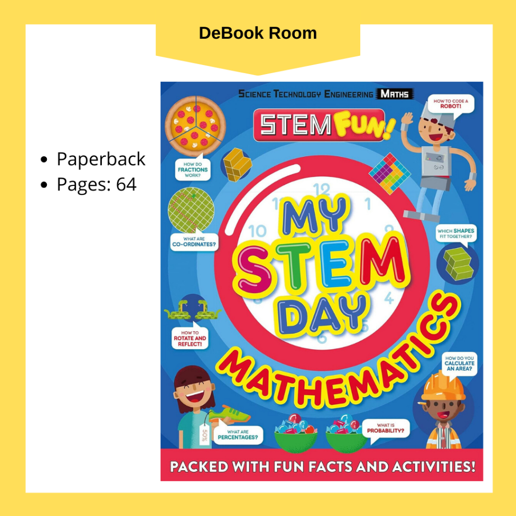 Children's Educational Book : My STEM Day Mathemathics - Packed With ...