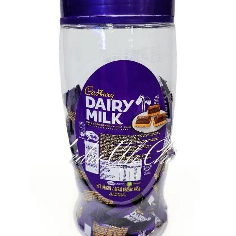 Cadbury Dairy Milk Chocolate Jar 405g Shopee Malaysia