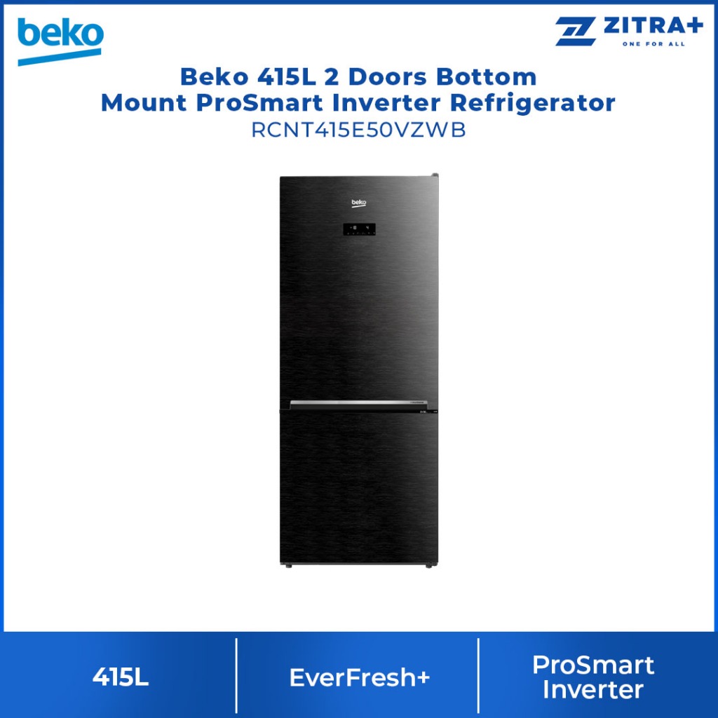 Beko 415L 2 Door Bottom Mount ProSmart Inverter Refrigerator