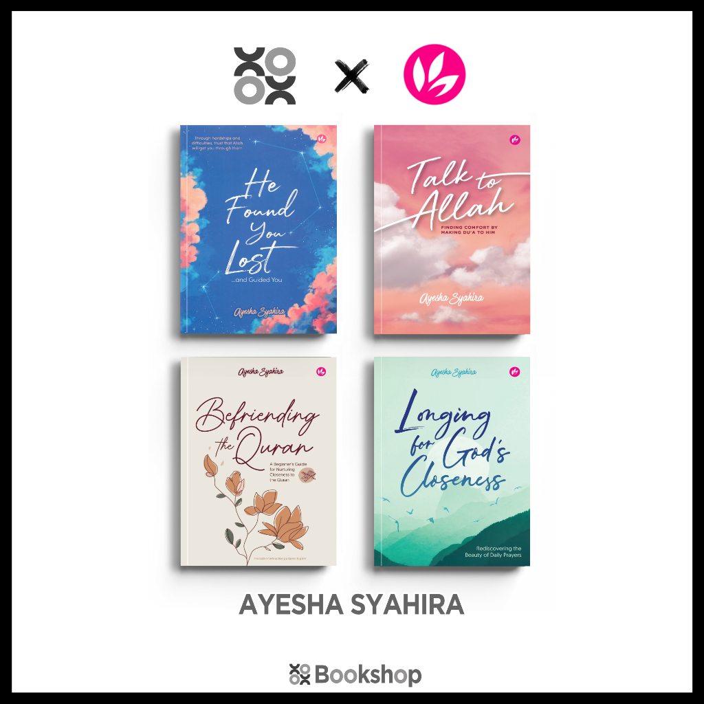 ORIGINAL] AYESHA SYAHIRA : THE COLLECTION (HE FOUND LOST AND GUIDED YOU +  BEFRIENDING THE QURAN + TALK TO ALLAH) - IMAN | Shopee Malaysia