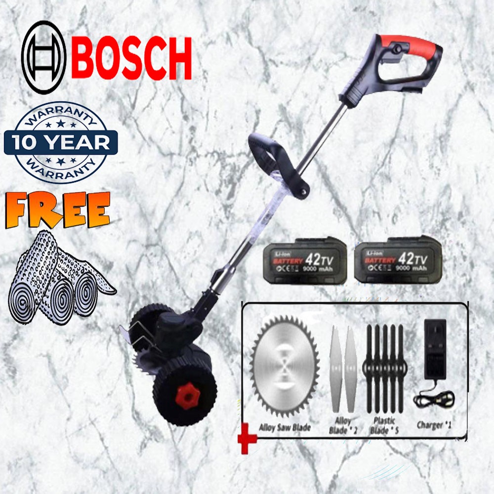 🔥100 Originel🔥Bosch 1800W Electric Grass Cutter Machine Adjustable