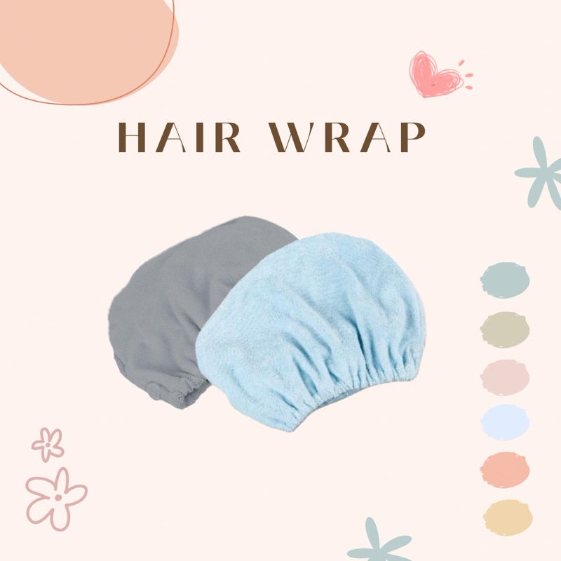 Norwex Hair Wrap Stone Light Blue Shopee Malaysia
