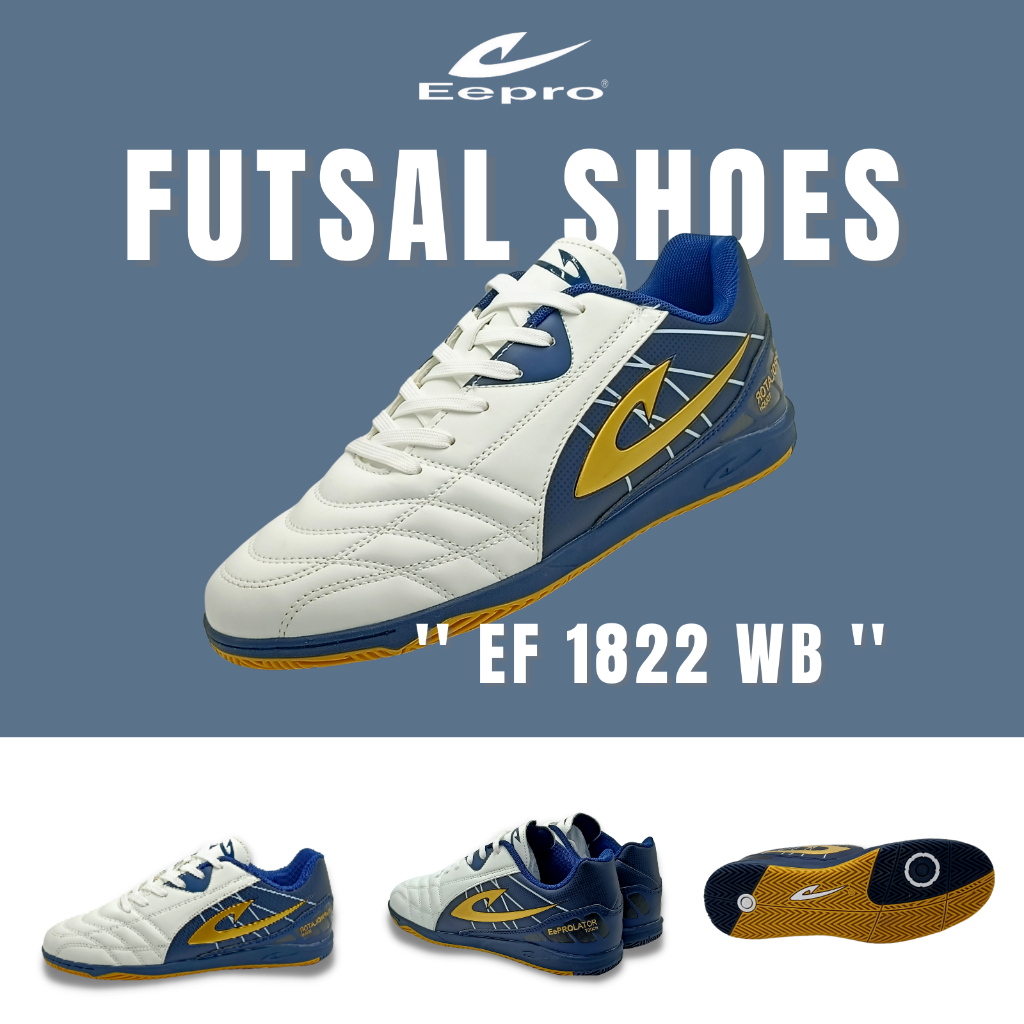 Eepro Men Indoor Futsal Shoes Kasut Futsal Indoor EF1822WB NEW