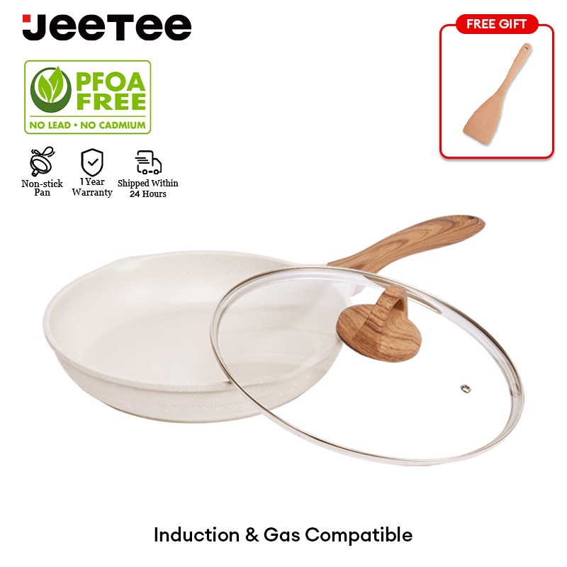 Jeetee Non-Stick Granite Frying Pan Kuali Tidak Melekat PFOA Free All ...