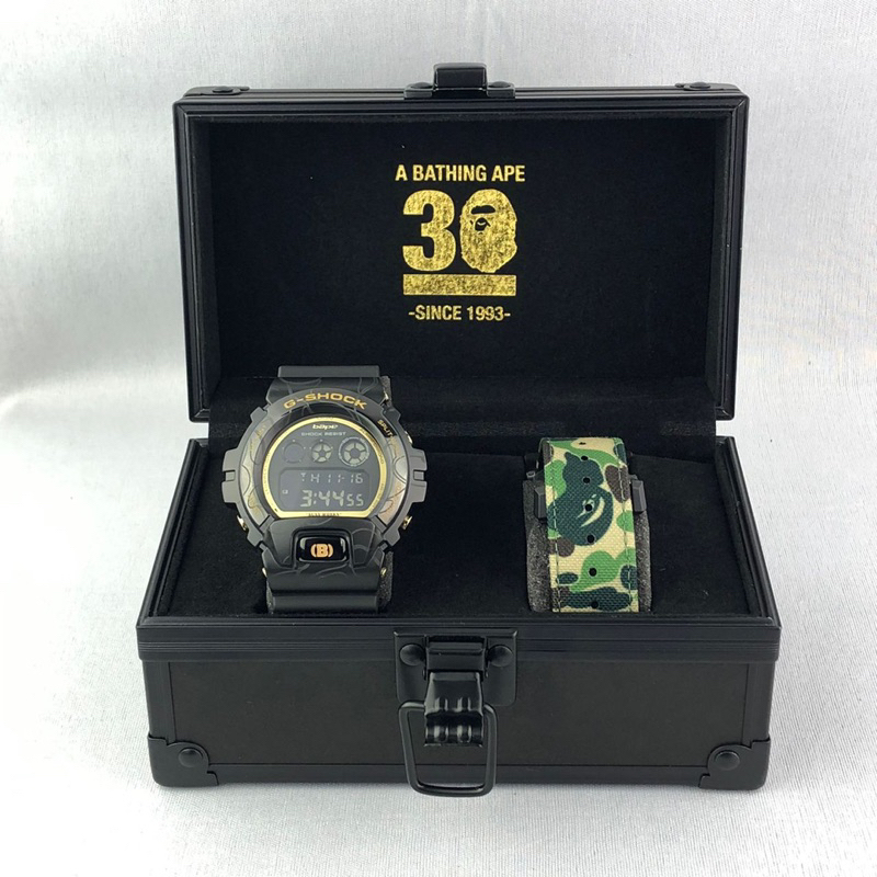 Casio G Shock X A BATHING APE BAPE 30TH ANNIVERSARY SPECIAL MODEL GM 6900BAPE 1