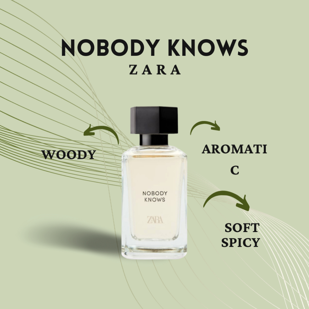 DECANT] ZARA Nobody Knows (Limited Edition) | Shopee Malaysia