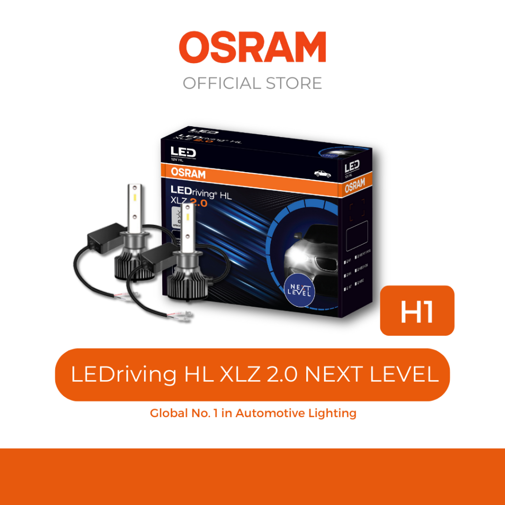 OSRAM LEDriving HL XLZ 2.0 NEXT LEVEL | LED | 1 SET (2PCs) | All Size ...