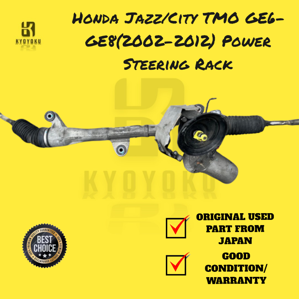 KYOYOKU-Honda Jazz/City TMO GE6-GE8(2002-2012) Power Steering Rack ...