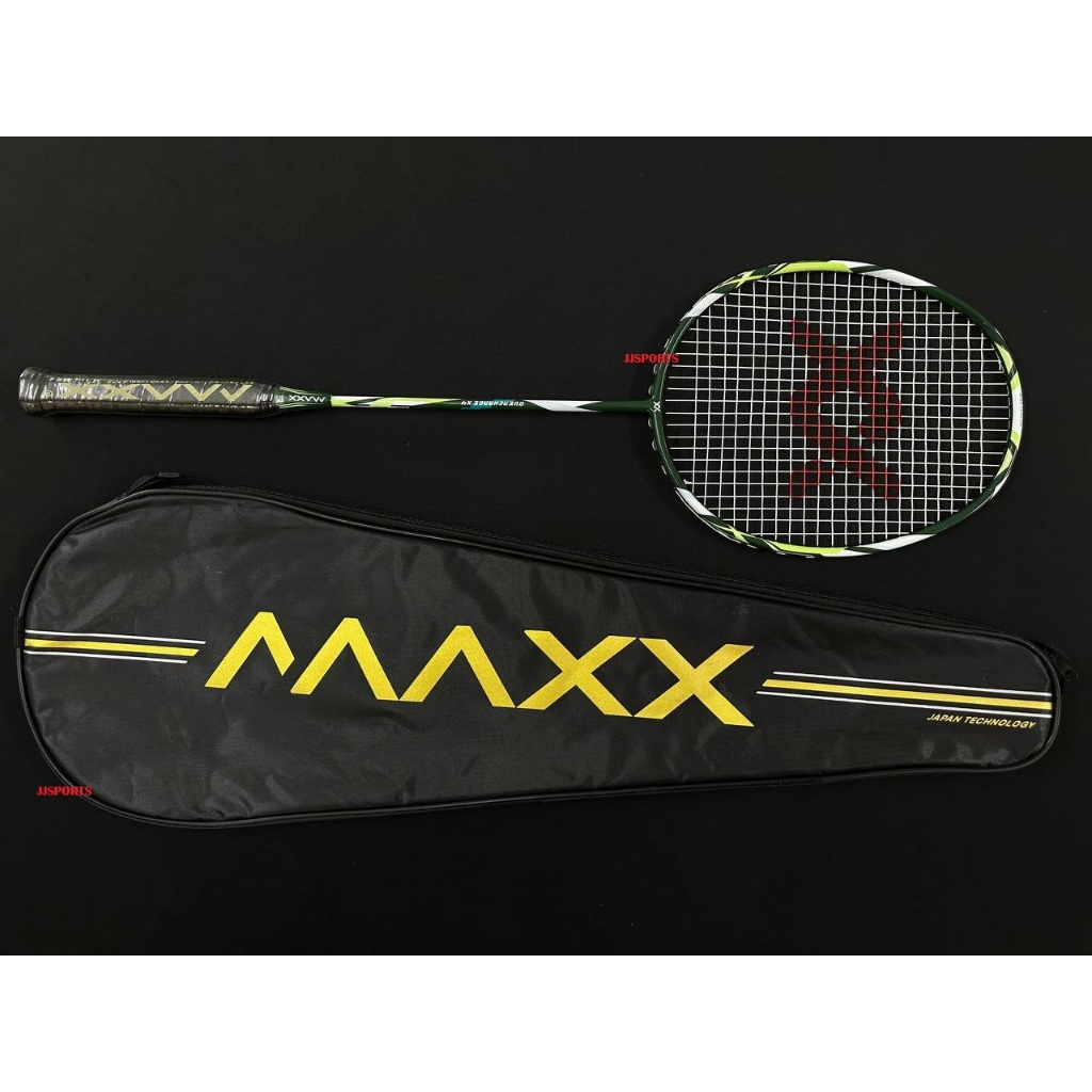 MAXX Overcharge Badminton Racket (Free String Bag) (Original 100