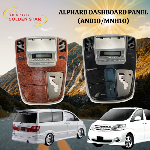 Toyota Alphard Dashboard Aircond Panel For ANH10/MNH10#0Toyota Alphard ...