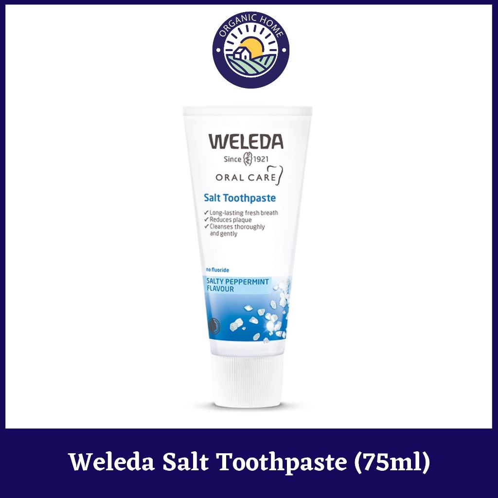 Weleda Salt Toothpaste Salty Peppermint Flavour (75ml) | Shopee Malaysia