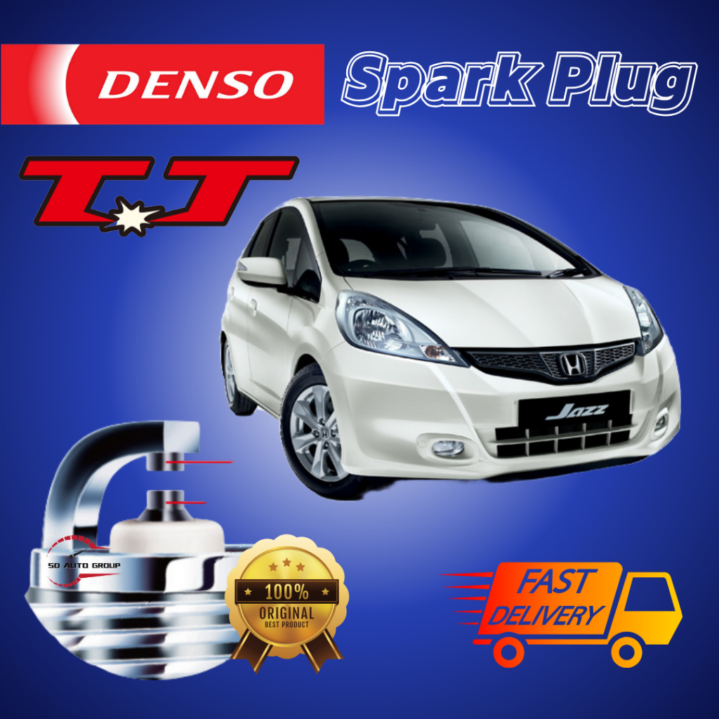 DENSO SPARK PLUG NICKEL TT IRIDIUM PRICE 1 SET = 4 PCS K20TT HONDA JAZZ GE Shopee Malaysia