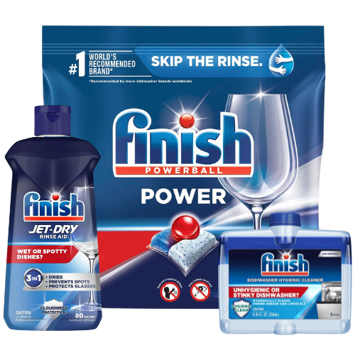 Finish JetDry Rinse Aid Dishwasher Agent & Drying Quantum Powerball