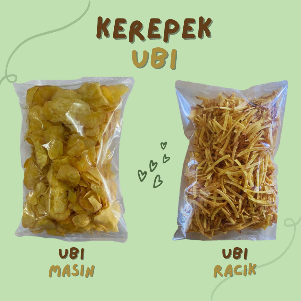 Kerepek Ubi Masin / Racik Kuning [Pack 500g] | Shopee Malaysia