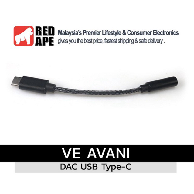 Venture Electronics Avani, Dongle DAC And Amplifier: Type-C To 3.5mm ...