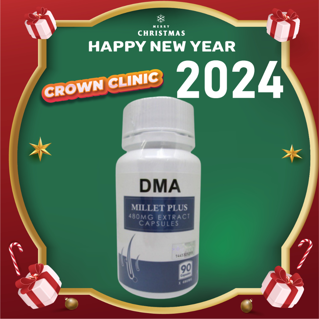 DM Aesthetics Hair Growth Formula 90 Capsules (DMA Millet Plus Extract