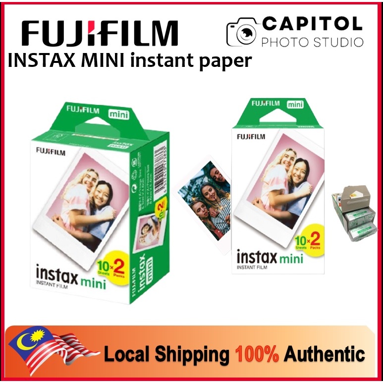 Fujifilm instax mini Instant Film 10s x 2 packs