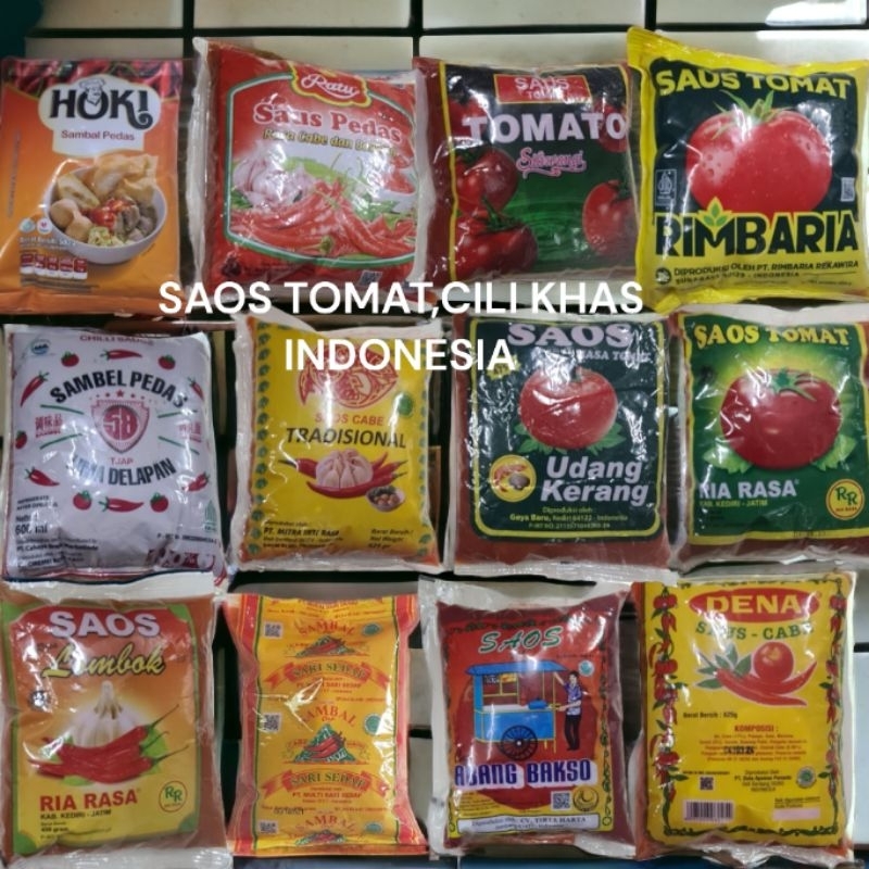 SAOS TOMAT (RASA BAWANG,UBI, CABE) | Shopee Malaysia