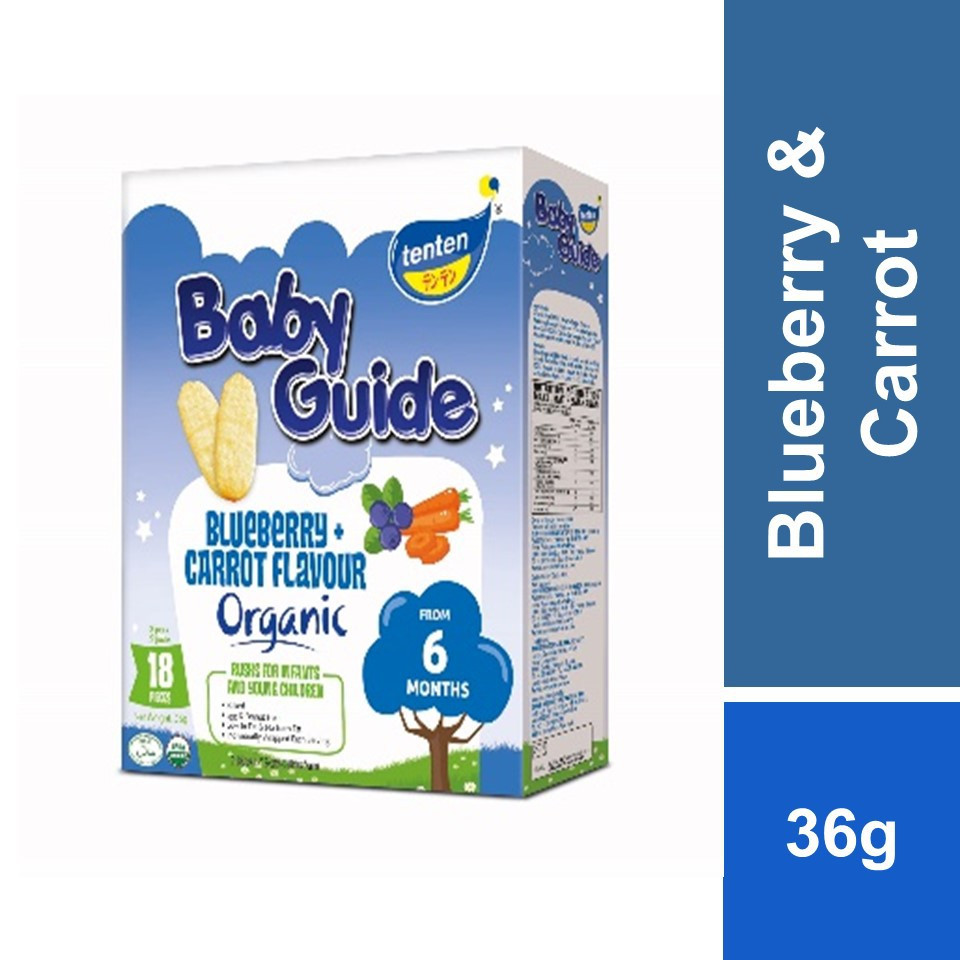 Tenten Baby Guide Rice Rusks Rice Cracker for 6+months Shopee Malaysia