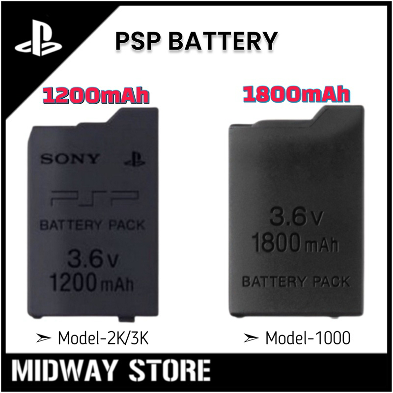 PSP Battery for 20003000 Shopee Malaysia